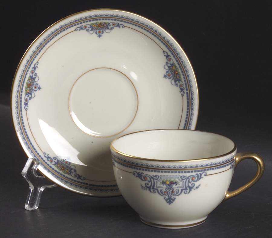 Maryland Flat Cup & Saucer Set by Lenox-1