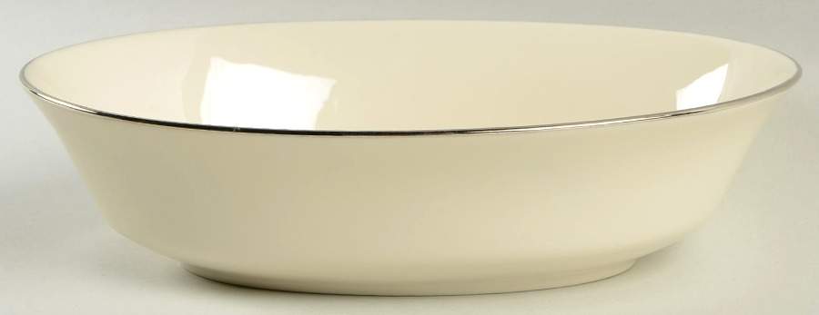 Maywood (No Design) 9" Oval Vegetable Bowl by Lenox-1