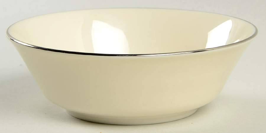 Maywood (No Design) 1999 Shape Fruit/Dessert (Sauce) Bowl by Lenox-1