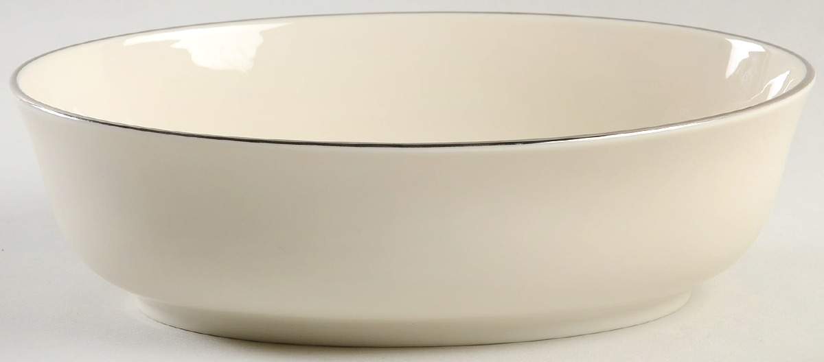 Maywood (No Design) 99 Shape 9" Oval Vegetable Bowl by Lenox-1