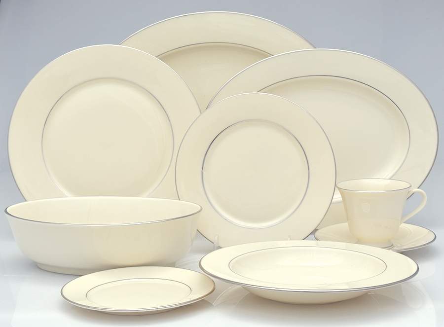 Maywood (No Design) 52 Piece Estate Set by Lenox-1