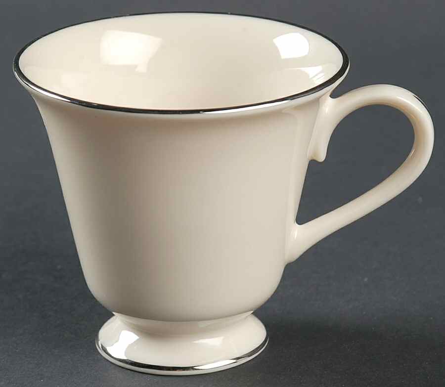 Maywood (No Design) Footed Demitasse Cup by Lenox-1