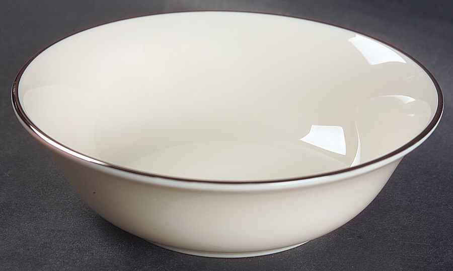 Maywood (No Design) 1999 Shape Fruit/Dessert (Sauce) Bowl by Lenox-1