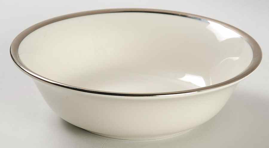 Maywood (No Design) 1999 Shape Fruit/Dessert (Sauce) Bowl by Lenox-1