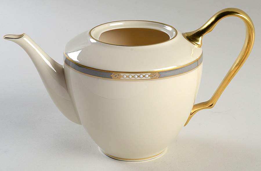 McKinley Teapot No Lid by Lenox-1
