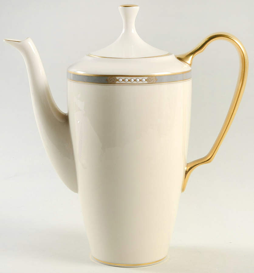 McKinley Coffee Pot & Lid by Lenox-1