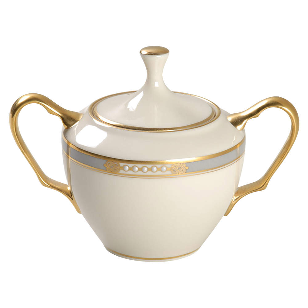 McKinley Sugar Bowl & Lid by Lenox-1