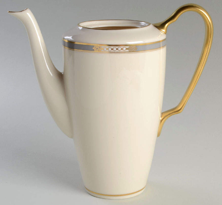 McKinley Coffee Pot No Lid by Lenox-1