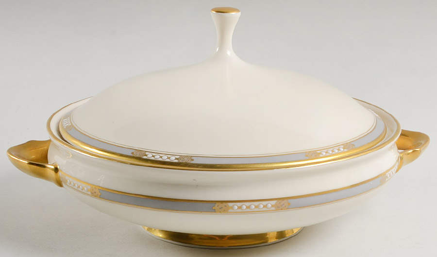 McKinley Round Covered Vegetable by Lenox-1