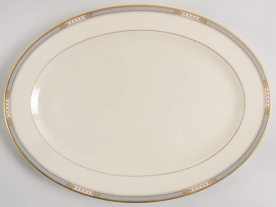 McKinley 13" Oval Serving Platter by Lenox-1