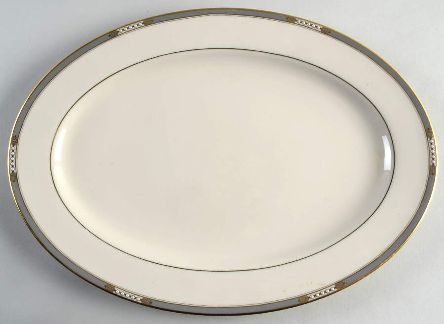 McKinley 15" Oval Serving Platter by Lenox-1