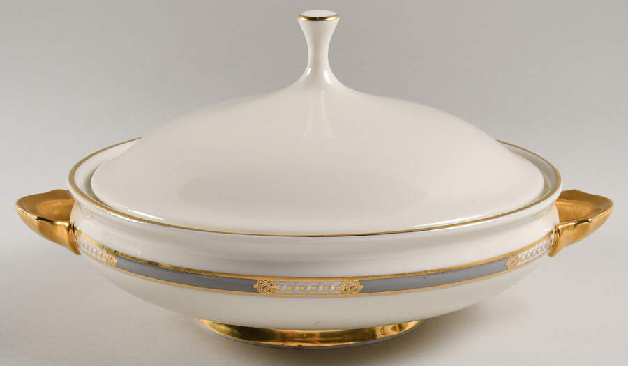 McKinley Round Covered Vegetable by Lenox-1