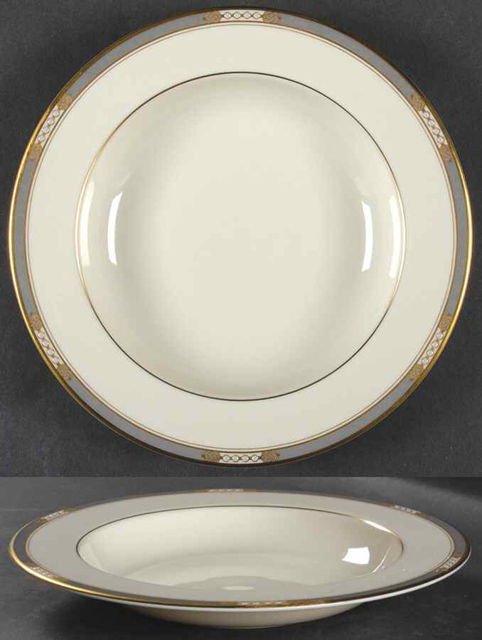 McKinley Large Rim Soup Bowl by Lenox-1