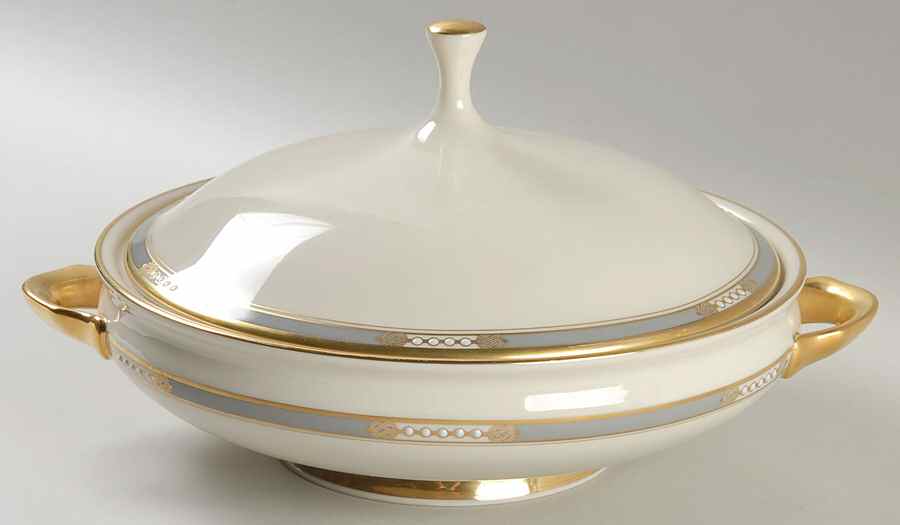 McKinley Round Covered Vegetable by Lenox-1