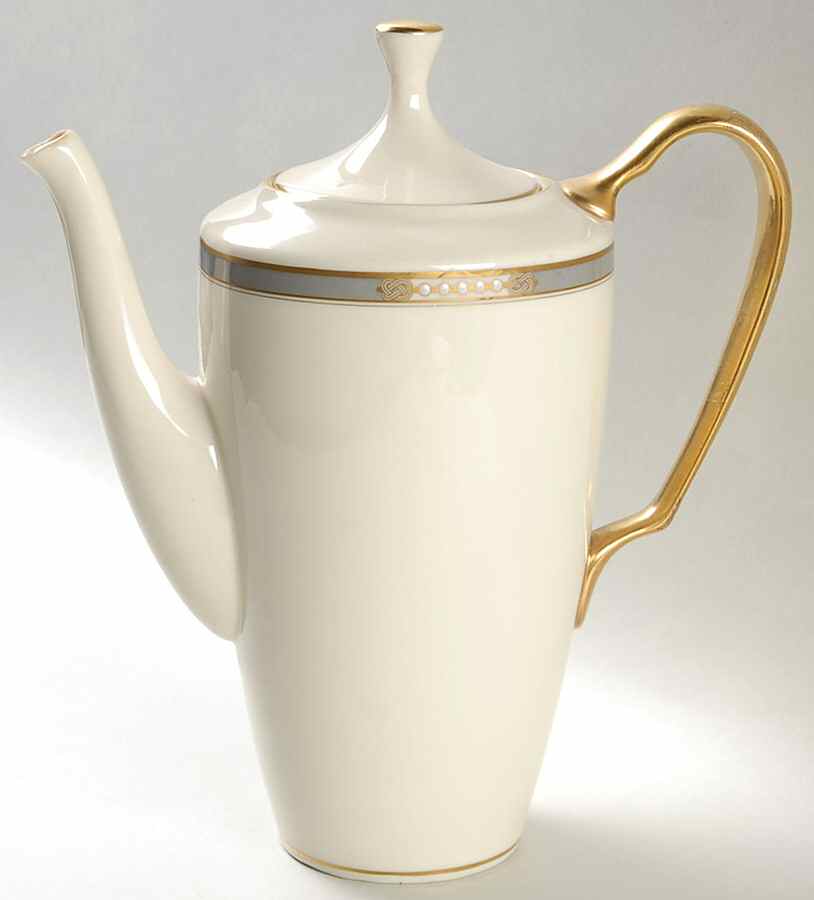 McKinley Coffee Pot & Lid by Lenox-1