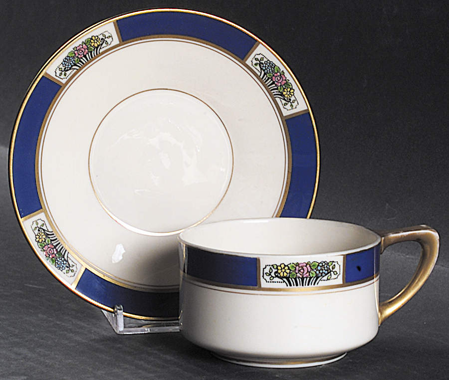 Meadowbrook Flat Cup & Saucer Set by Lenox-1