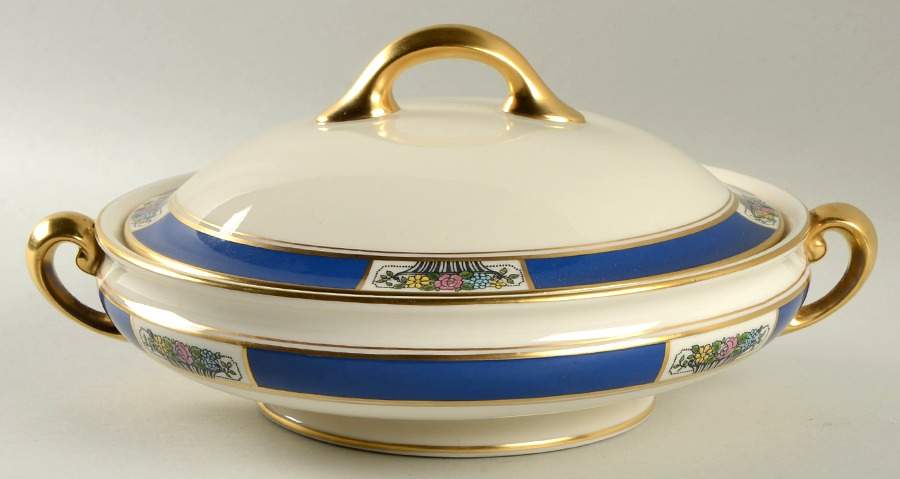 Meadowbrook Round Covered Vegetable by Lenox-1