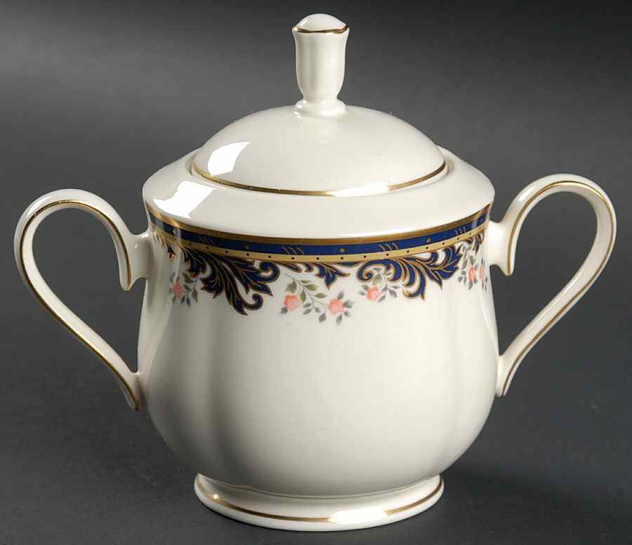 Meadow Breeze Sugar Bowl & Lid by Lenox-1