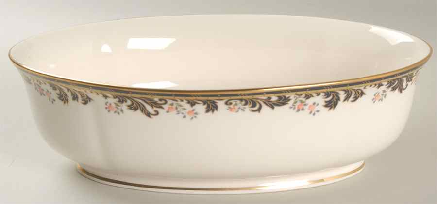 Meadow Breeze 10" Oval Vegetable Bowl by Lenox-1