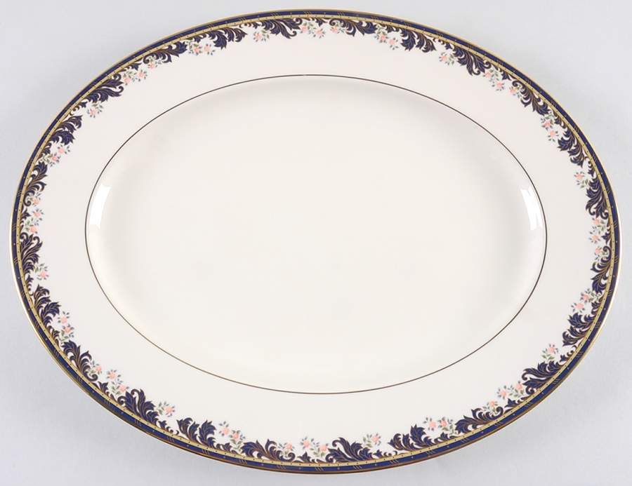 Meadow Breeze 16" Oval Serving Platter by Lenox-1