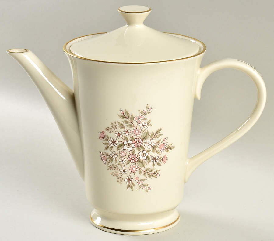 Medley Tea/Coffee Pot & Lid by Lenox-1