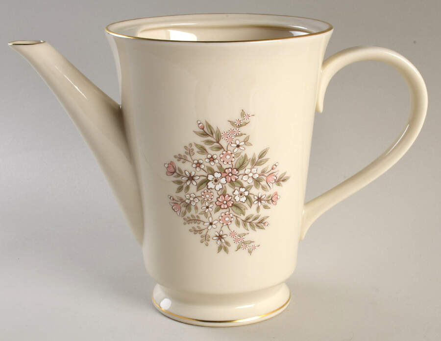 Medley Tea/Coffee Pot No Lid by Lenox-1