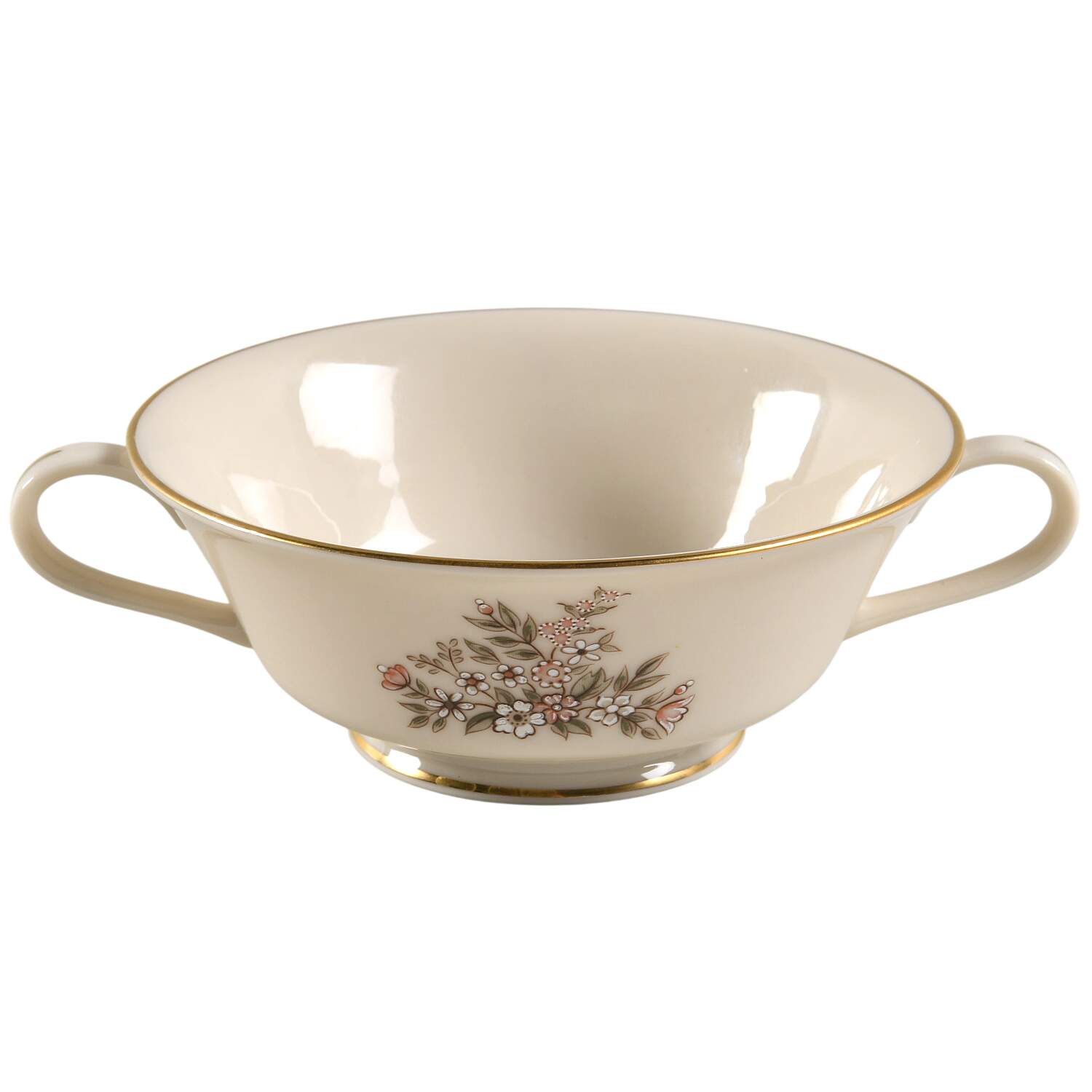 Medley Footed Cream Soup Bowl by Lenox-1