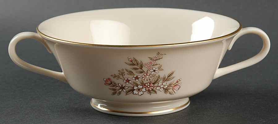 Medley Footed Cream Soup Bowl by Lenox-1