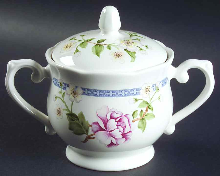 Melanie Sugar Bowl & Lid by Lenox-1