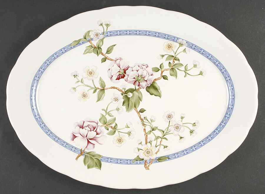 Melanie 16" Oval Serving Platter by Lenox-1