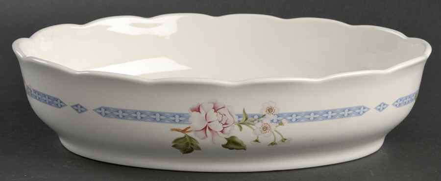 Melanie 9" Oval Vegetable Bowl by Lenox-1