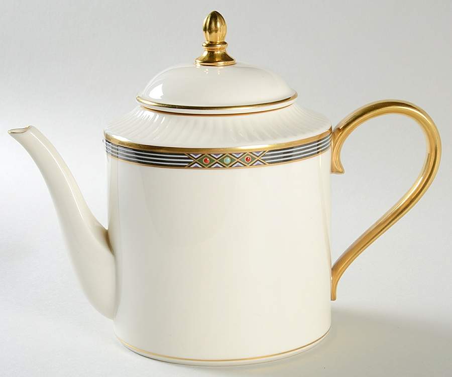 Melisande Teapot & Lid by Lenox-1