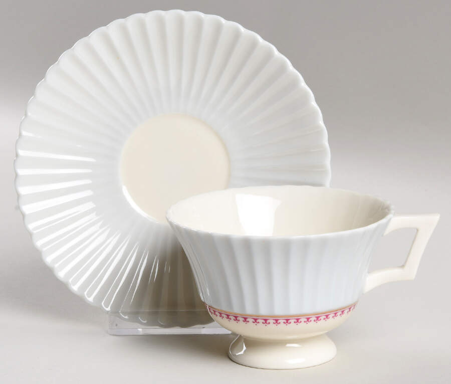 Melody Footed Cup & Saucer Set by Lenox-1