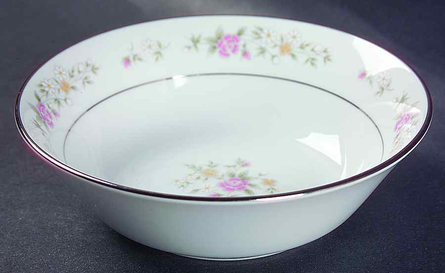 Meadow Pinks Fruit/Dessert (Sauce) Bowl by Lenox-1