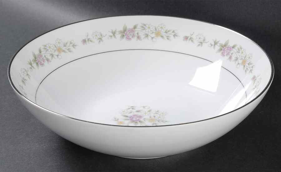 Meadow Pinks 8" Round Vegetable Bowl by Lenox-1