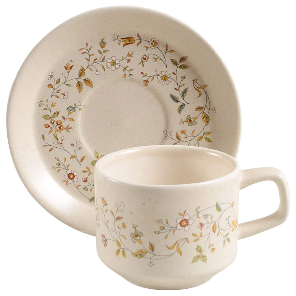 Merriment Flat Cup & Saucer Set by Lenox-1