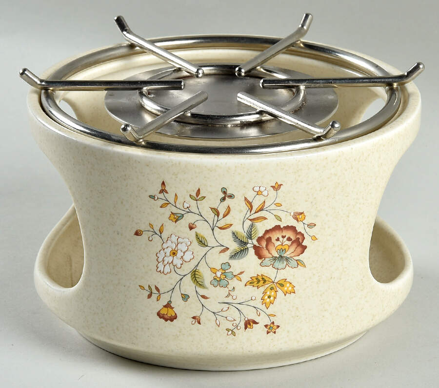 Merriment Warmer Stand & Metal Rack W/O Burner by Lenox-1