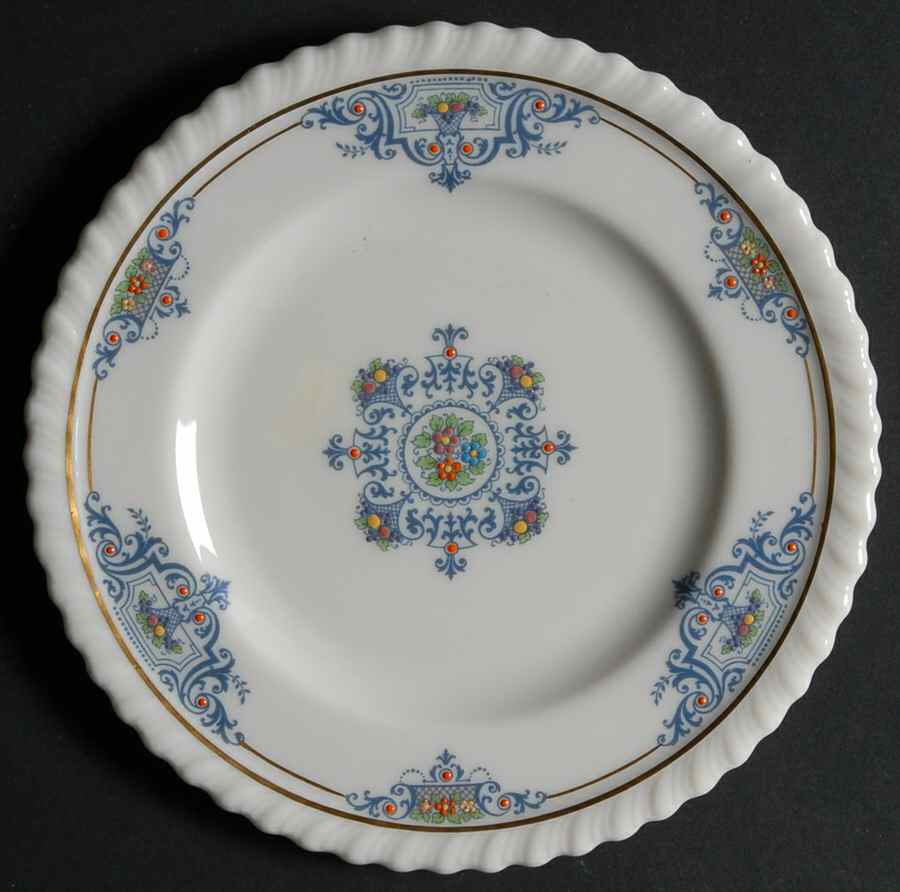 Meredith Blue Bread & Butter Plate by Lenox-1