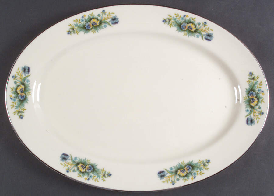 Merrivale 16" Oval Serving Platter by Lenox-1