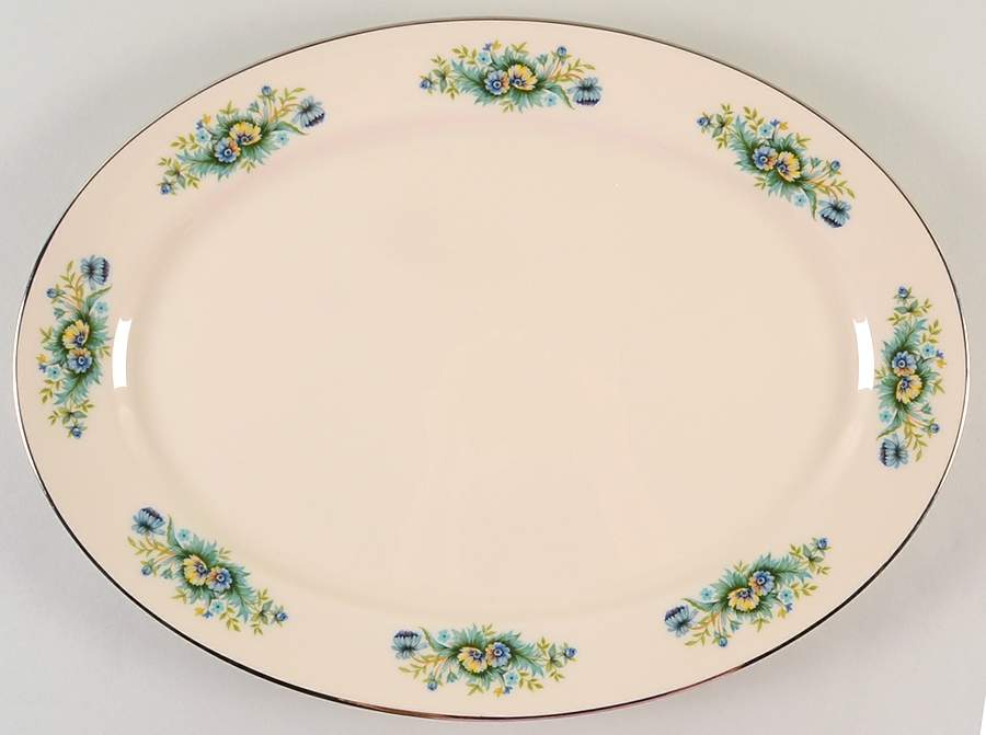 Merrivale 17" Oval Serving Platter by Lenox-1