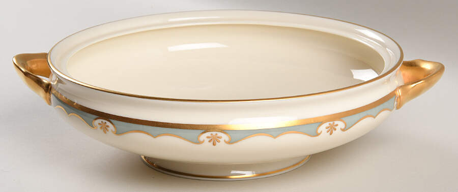 Meredith Turquoise Round Vegetable No Lid by Lenox-1