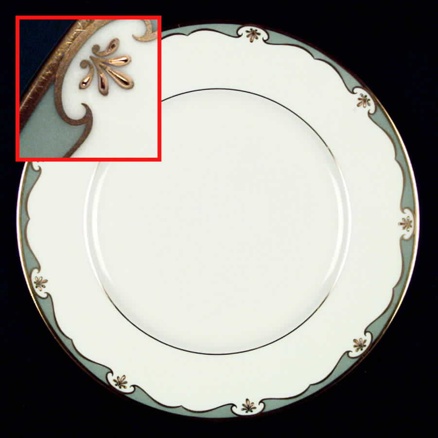 Meredith Turquoise Dinner Plate by Lenox-1
