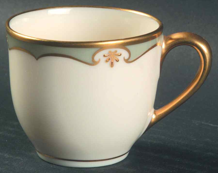 Meredith Turquoise Flat Demitasse Cup by Lenox-1