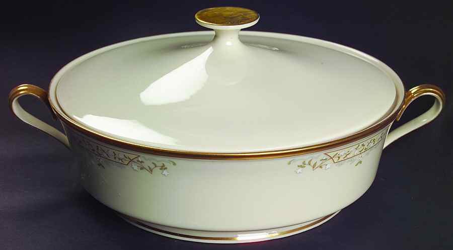 Meadow Song Round Covered Vegetable by Lenox-1