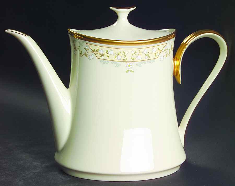 Meadow Song Tea/Coffee Pot & Lid by Lenox-1