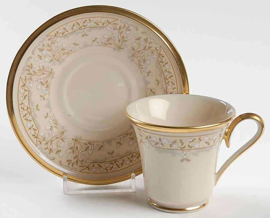 Meadow Song Footed Demitasse Cup & Saucer Set by Lenox-1