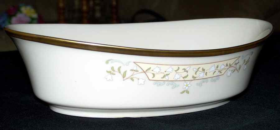 Meadow Song 9" Oval Vegetable Bowl by Lenox-1