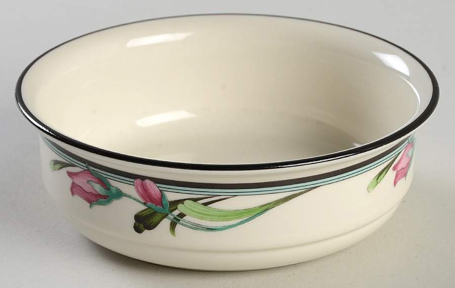 Midnight Blossoms Fruit/Dessert (Sauce) Bowl by Lenox-1