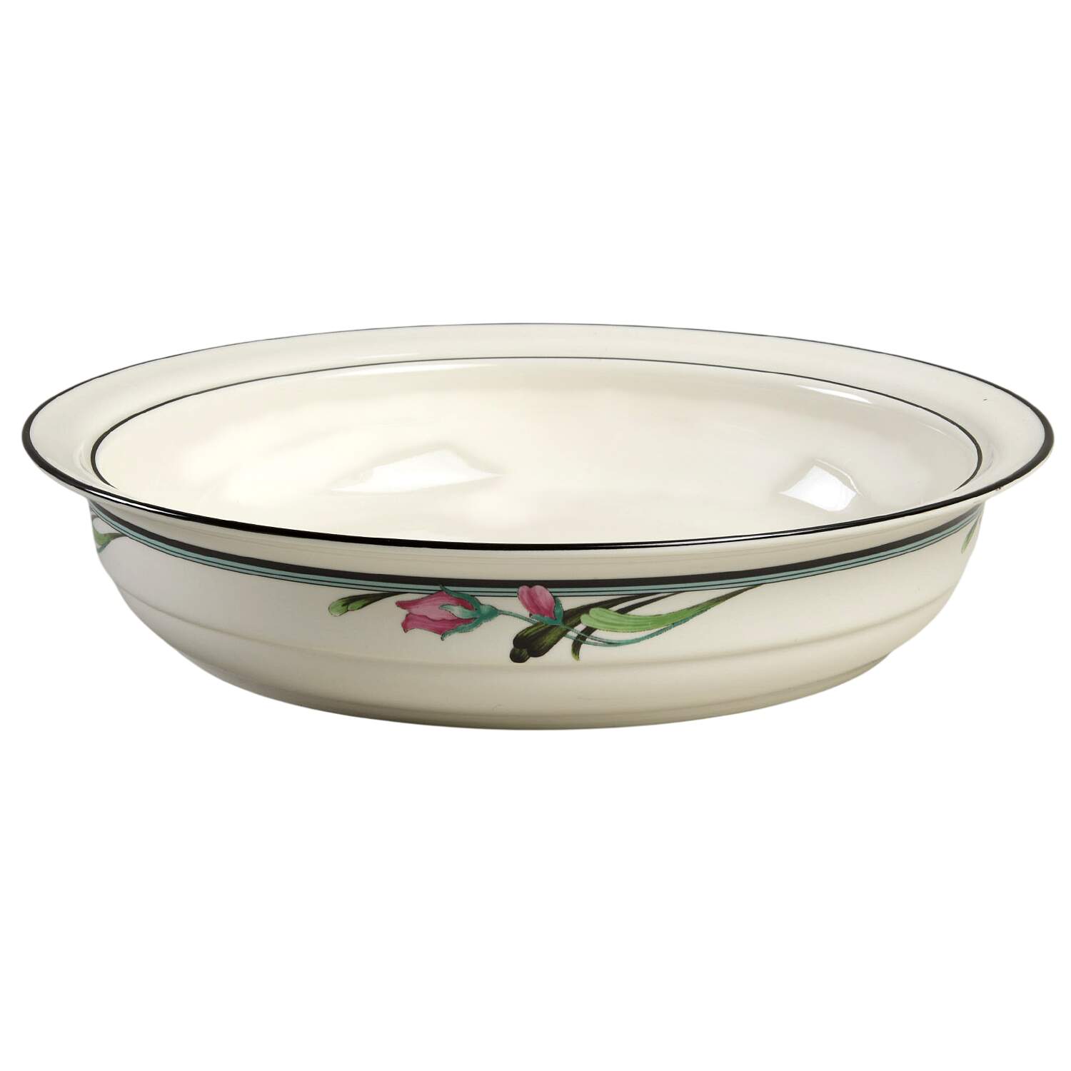 Midnight Blossoms 9" Round Vegetable Bowl by Lenox-1