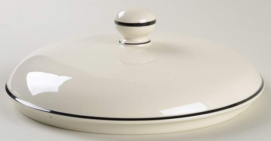 Midnight Blossoms Lid for Round Casserole Or Vegetable by Lenox-1